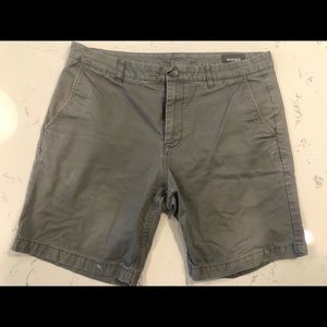 Bonobos Chino Grey 36 Waist 9” Inseam Shorts